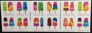 US #5285-5294 (5294b) MNH Booklet Pane of 20 Frozen Treats SCV $20.00