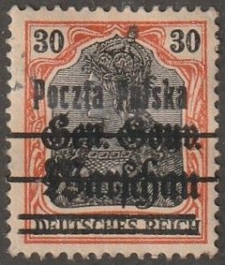 Poland, stamp, scott#24,  mint, hinged,  30