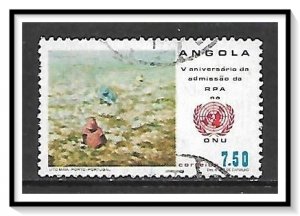 Angola #655 Annversary UN Membership Used