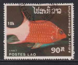 Laos 822 Adioryx Caudimaculatus 1987