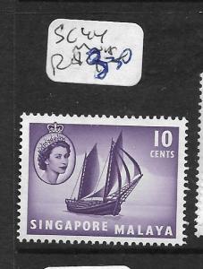 SINGAPORE (PP1101B) QEII 10C  SG 44   MNH