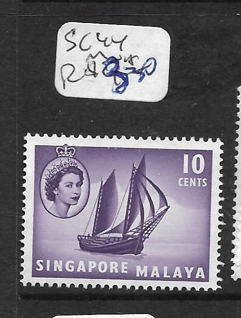 SINGAPORE (PP1101B) QEII 10C  SG 44   MNH