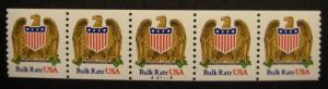 Scott 2602, 10 cent Eagle & Shield Bulk Rate, PNC5 #A21112, MNH Beauty