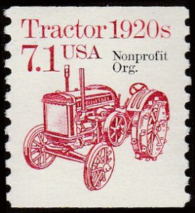 # 2127a MINT NEVER HINGED ( MNH ) PRE-CANS. TRACTOR