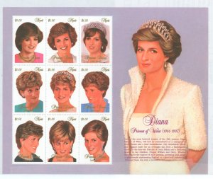 Nevis #1030  Single (Complete Set) (Royalty)