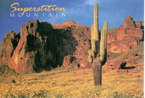 POSTCARD Arizona - Superstition Mountain -  Unaddressed