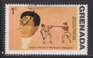 Grenada 629 Crispus Attucks at Boston Massacre 1975