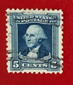 1932 US Sc 710 used 5c Washington CV$.25 Lot 1778