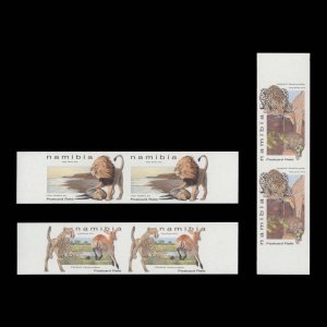 Namibia 2019 (Variety) Big Cats imperf pairs ––