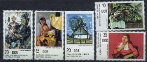 DDR #1599-1603 MNH CV$2.25