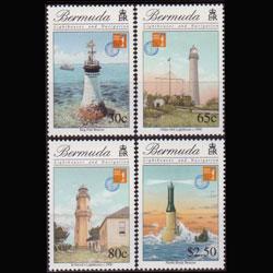 BERMUDA 1997 - Scott# 737-40 Lighthouses Set of 4 NH