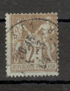 FRANCE - USED STAMP, 2Fr - Mi.No. 85 - TYPE I - 1900.