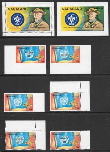 SCOUTING Cinderella Stamp Collection Mint Never Hinged Singles Sheets Imperfs