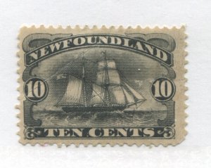 Newfoundland 1887 10 cents mint o.g. hinged