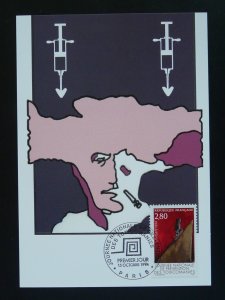 national day against drugs maximum card France 1994 ref 101578