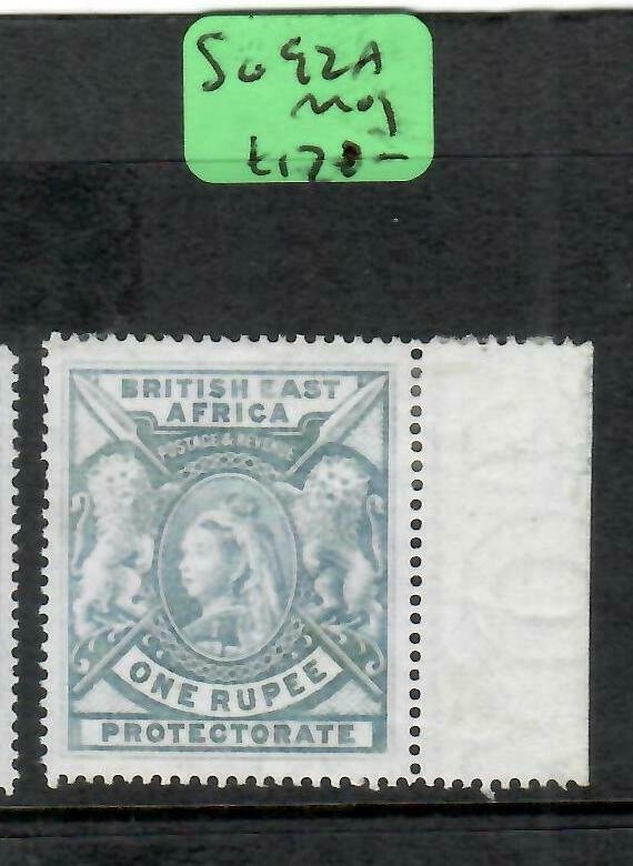 BRITISH EAST AFRICA  (PP1505B)   QV  1R  SG 92A  MARGIN COPY   MOG