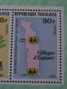 TOGO-1979-SC#1028a INTERNATIONAL YEAR OF THE CHILD-MNH S/S VERY FINE