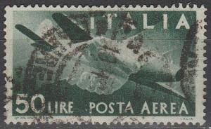 Italy #C113 F-VF Used  CV $20.00 (S2653)