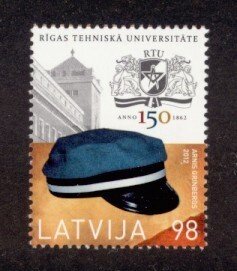 Latvia Sc# 814 MNH 150th Anniv. Riga Technical University