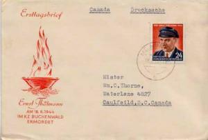 Germany D.D.R., First Day Cover