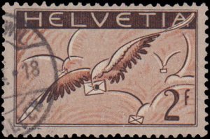 Switzerland #C13-C15, Complete Set(3), 1929-1930, Used