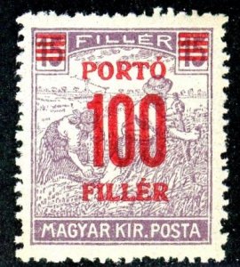 Hungary, Scott #J76, Mint, Never Hinged