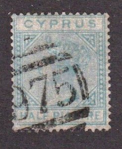 Cyprus stamp #11, used, wmk. 1,  CV $52.50