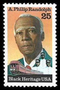 PCBstamps   US #2402 25c A.P. Randolph, Black Heritage, MNH, (37)