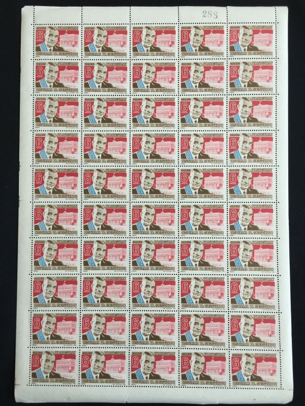 URUGUAY Blocks Sheets Felizano 1970s MNH345 StampsLA60