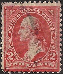 # 279Bh USED VERMILLION GEORGE WASHINGTON