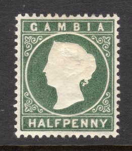 Gambia #12 Unused Hinged Original Gum F961