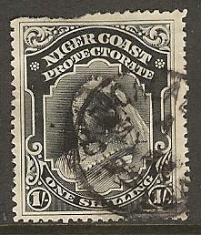  Niger Coast Protectorate used  scott cat #  48