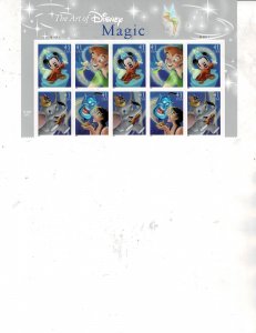 Disney Magic 41c US Postage Half-Sheet #4192-95 VF MNH