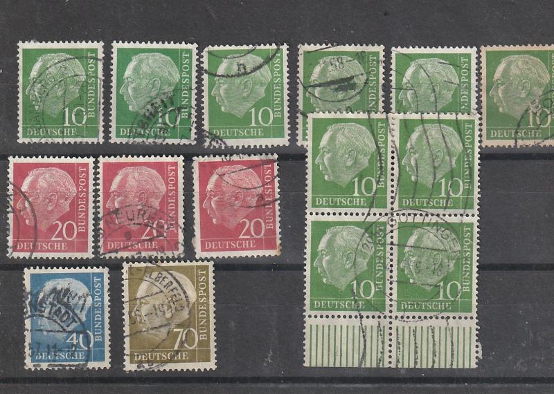 #708,710,716,756 Germany Used