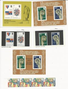 Cayman Island, Postage Stamp, #352-353a, 360-1a, 949 Mint NH, 1974-2005,  JFZ