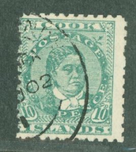 Cook Islands #37 Used Single