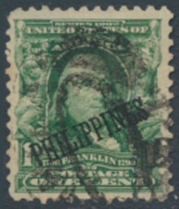 Philippines Sc# 226  Used  perf 12 see details  / cancel  face & reverse scan...