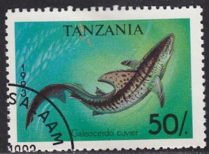 Tanzania 1138 Galeacerdo Cuvier Shark 1993