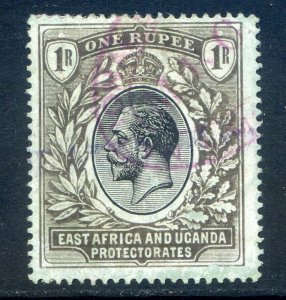 East Africa & Uganda Protectorate 1r Black /Green SG53b Fine Used