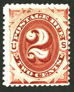 U.S. #J16 MINT OG HR