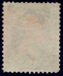 US 151 12c 1870 Henry Clay no secret mark dull violet VF red cancel