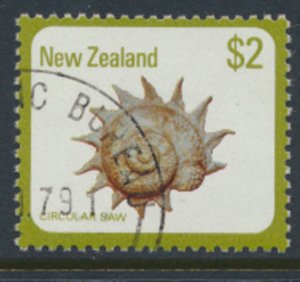 New Zealand SC# 697 SG 1104 Used Sea Shells  1979 see details & Scans