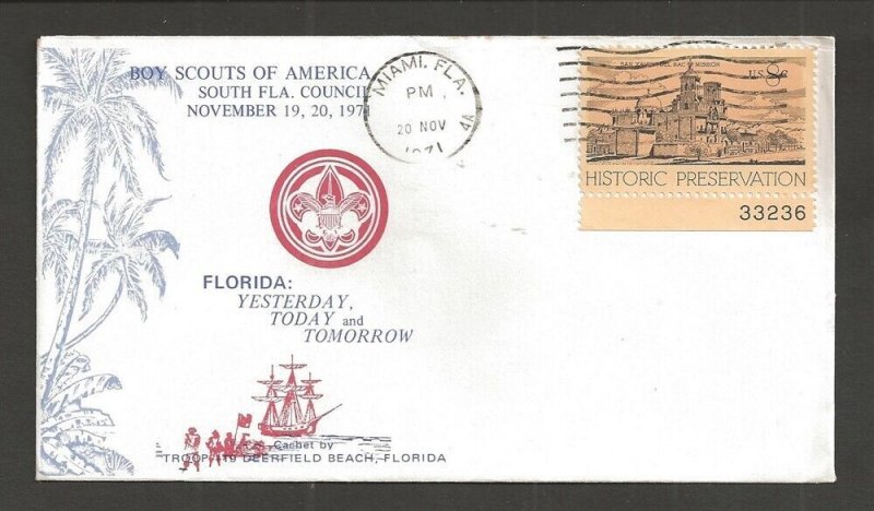 1971 Boy Scouts Miami South Florida Council BSA Tr 119 Deerfield Beach