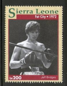 Sierra Leone 1993 Fat City - Jeff Bridges Sc 1610h Boxing Movies Stars Cinema...