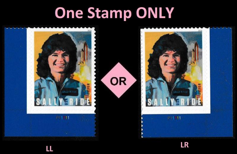 US 5283 Sally Ride F plate single MNH 2018