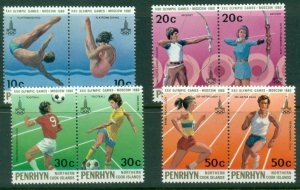 Penrhyn Is 1980 Summer Olympics Moscow MLH