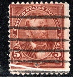 United States Scott # 255, used