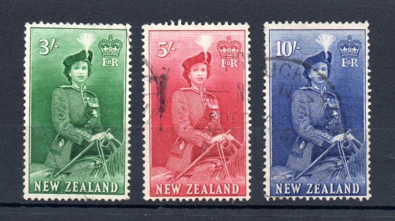 New Zealand - SG# 734 - 736 Used  /  Lot 1217091