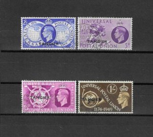 MOROCCO AGENCIES/TANGIER 1949 SG 276/9 USED Cat £18