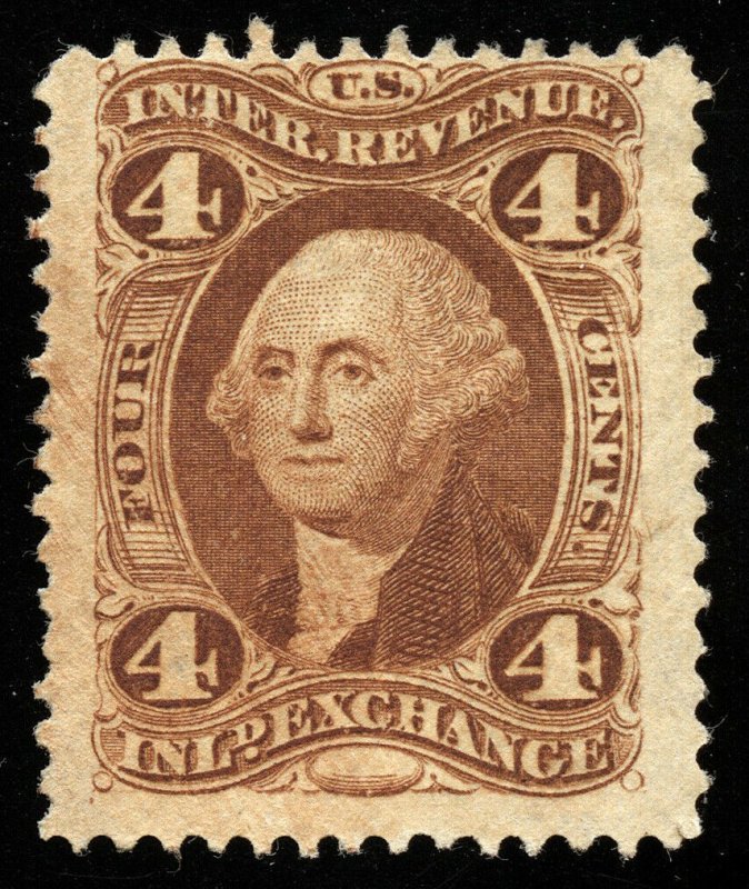 B534 U.S. Revenue Scott R20c 4c Inland Exchange uncanceled, 3 huge jumbo margins